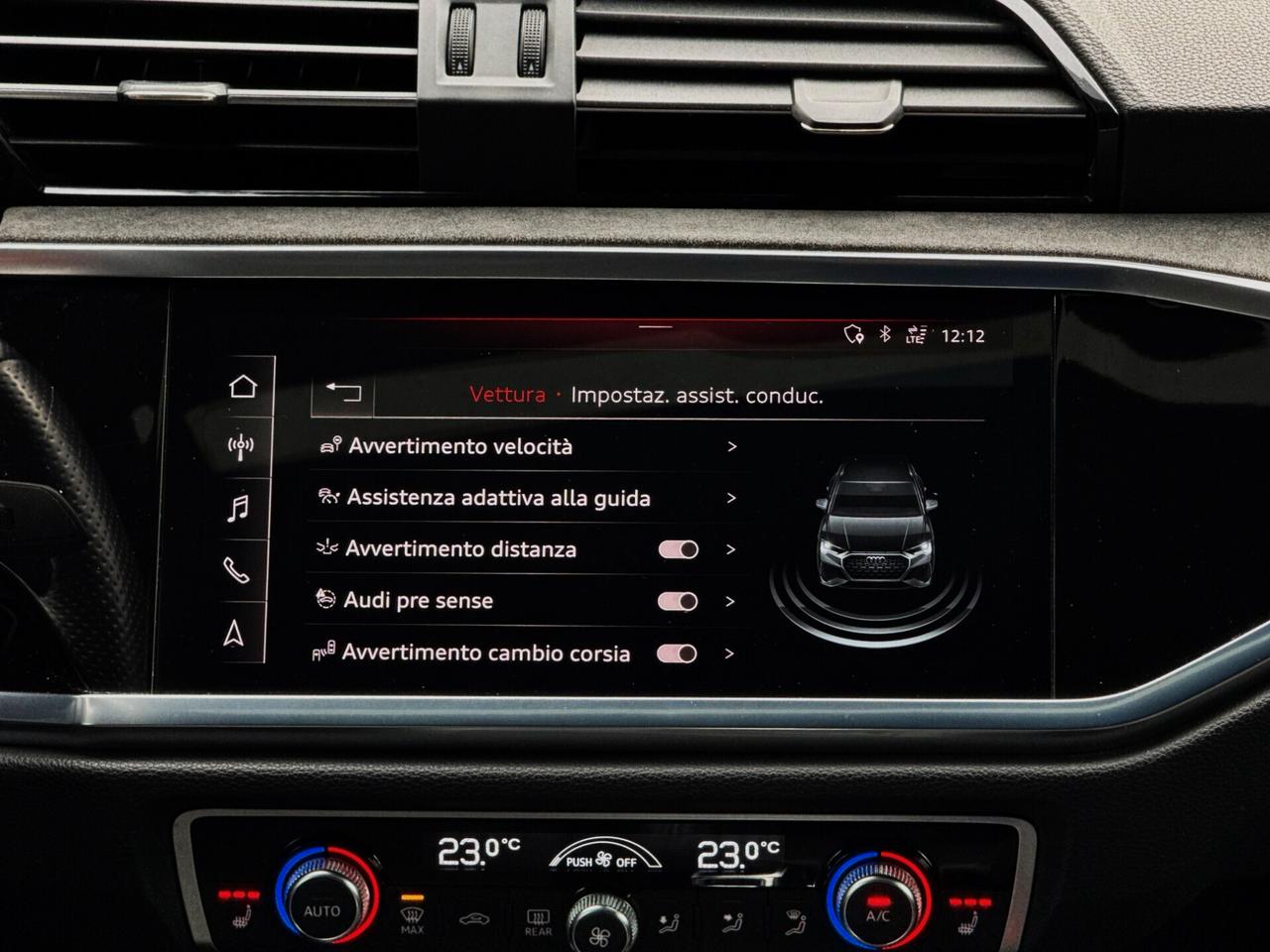Audi RS Q3 2.5 Quatt S-tronic 400CV TETTO B&O 360