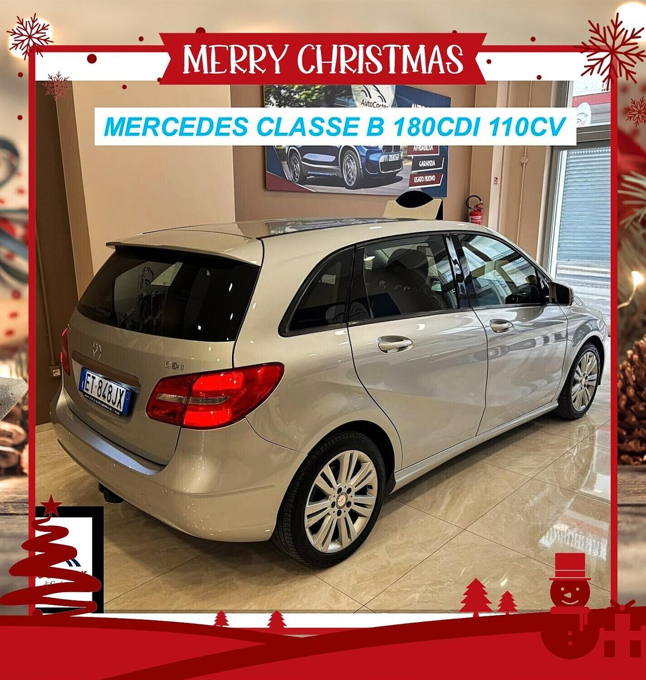 Mercedes CLASSE B 180 110CV *MOTORE MERCEDES*