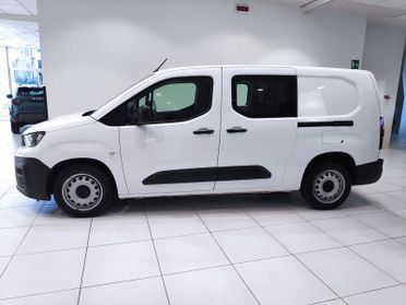 Peugeot Partner Partner BlueHDi 100 PL-DC Lungo Paratia Mobile*5 POSTI*CARGO o TRASPORTO PERSONE in POCHI ISTANTI*