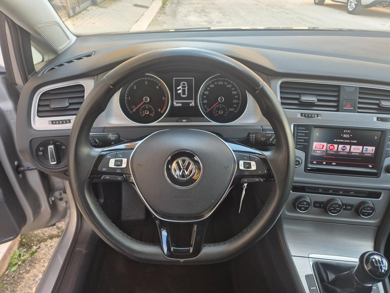 VW GOLF 7 1.6 TDI 110 CV ANNO 2016 SOLI KM 120000 CERTIF