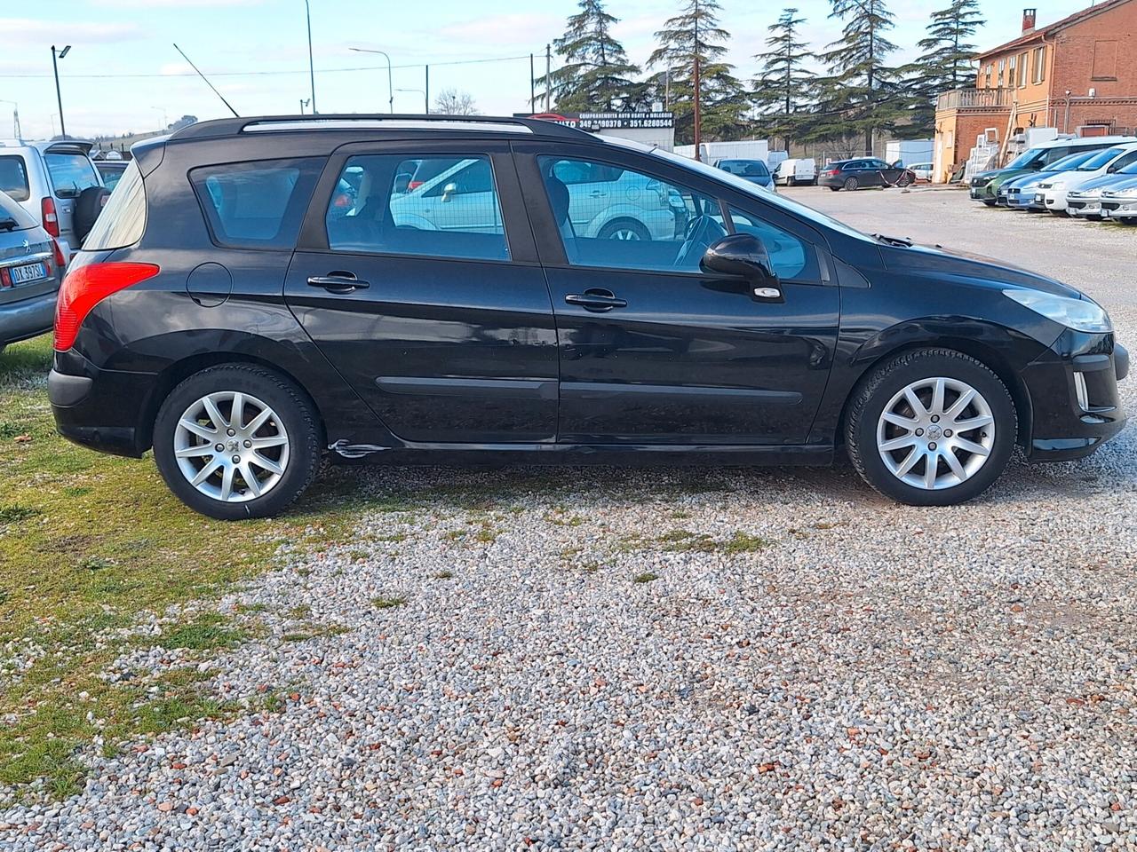 Peugeot 308 1.6 HDi 110CV SW Ciel Féline UNICOPRO KM CERTIFICATI NEOPATENTATI