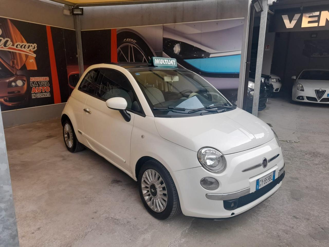 Fiat 500 1.3cc diesel 12 mesi garanzia-2008