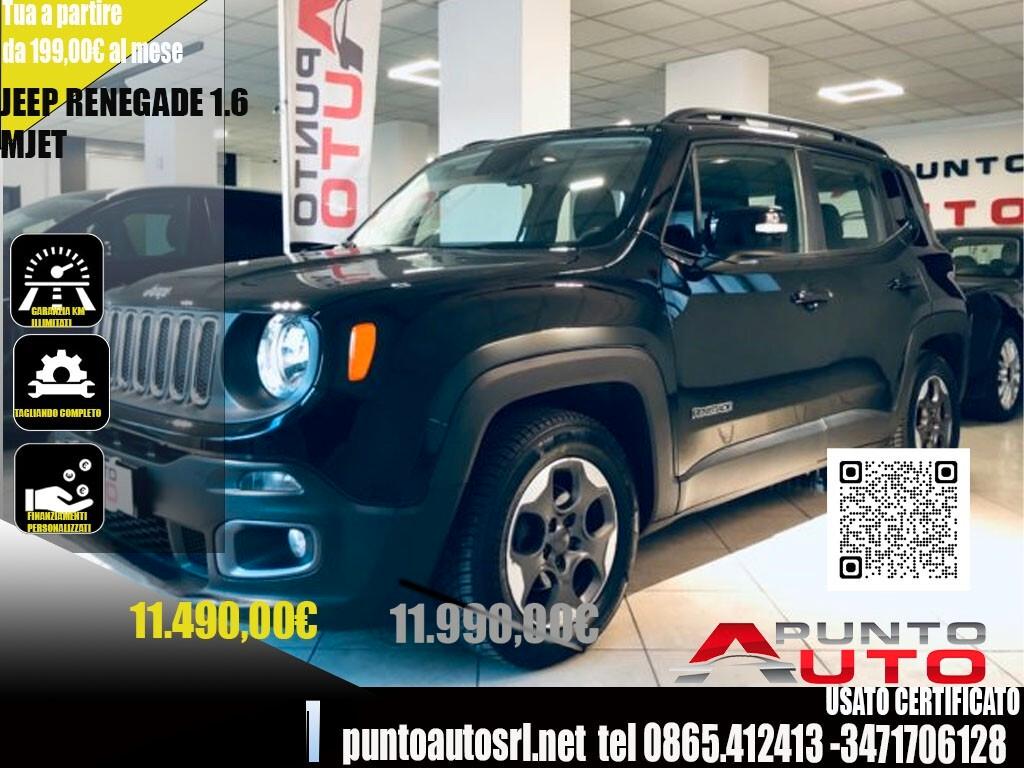 Jeep Renegade 1.6 Mjt 120 CV Longitude