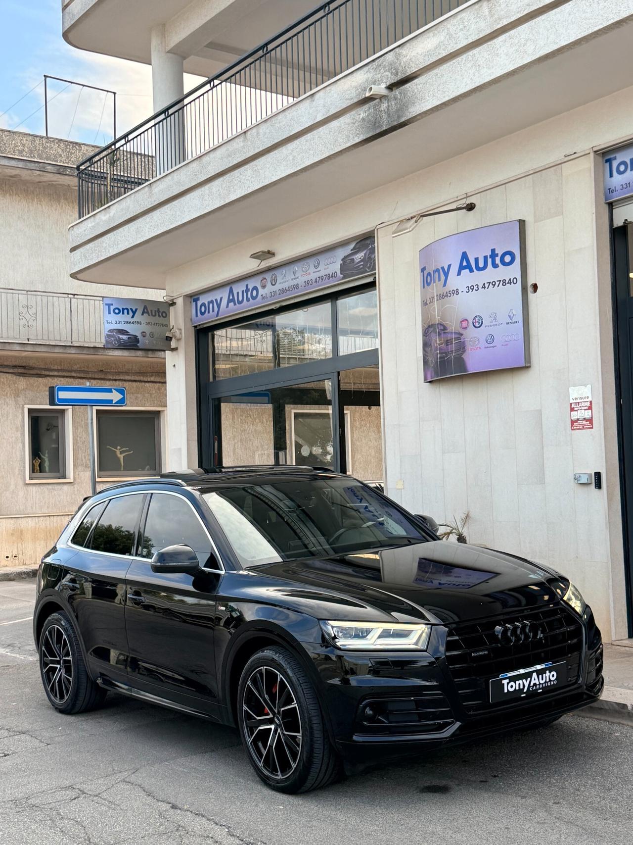 Audi Q5 40 tdi 2.0 S-line Plus quattro s-tronic TETTO APRIBILE,VIRTUAL COCKPIT,APPLE CARPLAY,PELLE,ANDROID A