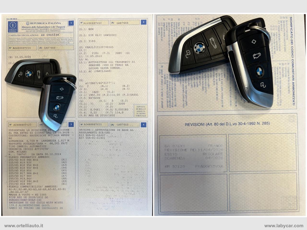 BMW 318d Touring Business Advantage aut.