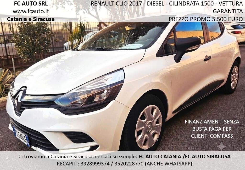 Renault Clio 1.5 dCi 8V 90CV Start&Stop 5 porte Van - IVA DEDUCIBILE