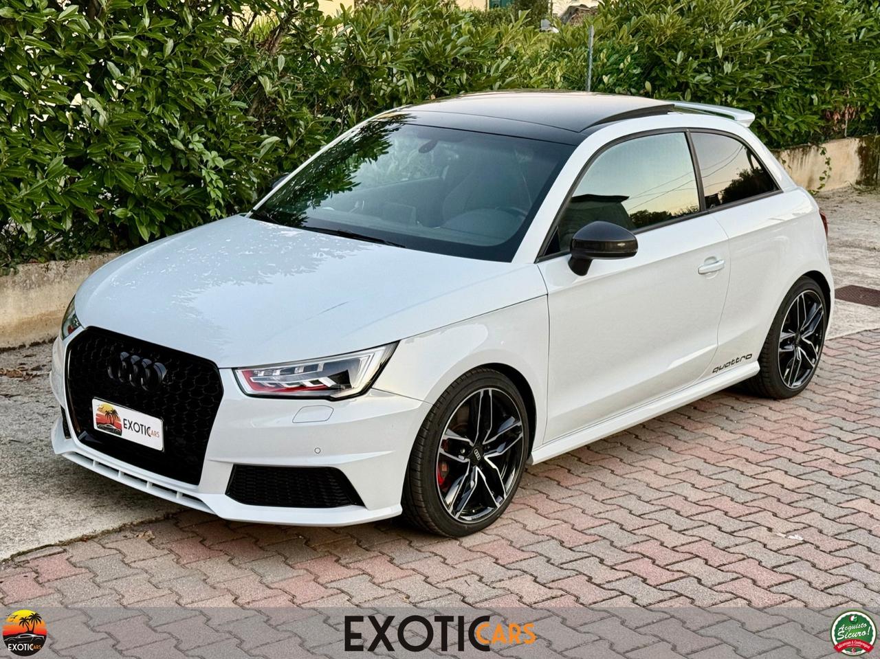 Audi S1 2.0 TFSI 231cv - Sedili Guscio - Tetto apribile