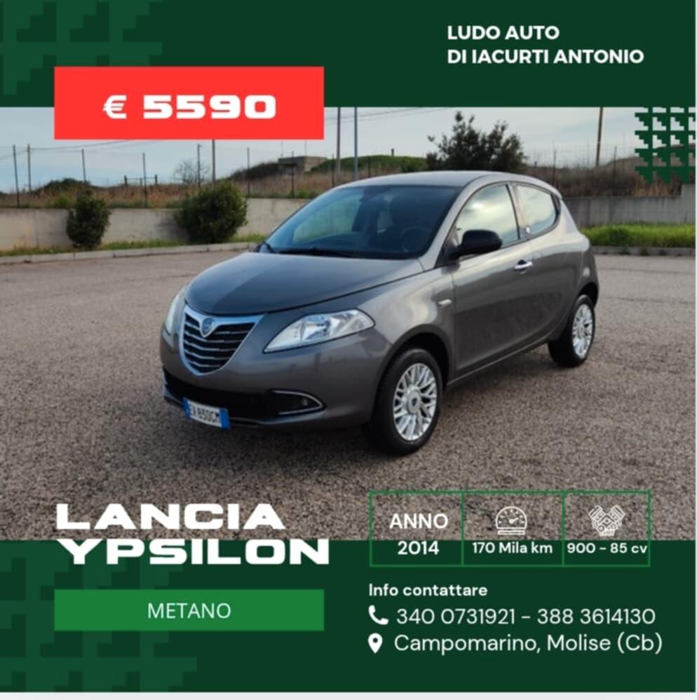 Lancia Ypsilon 0.9 TwinAir 85 CV 5 porte Metano Ecochic Gold