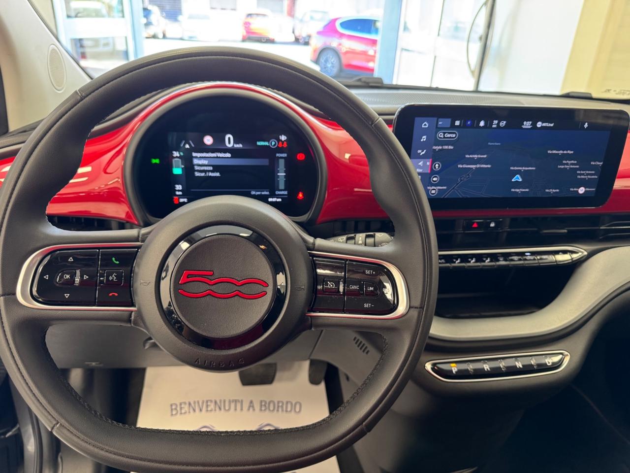 Fiat 500 500e 3+1 42 kWh Red