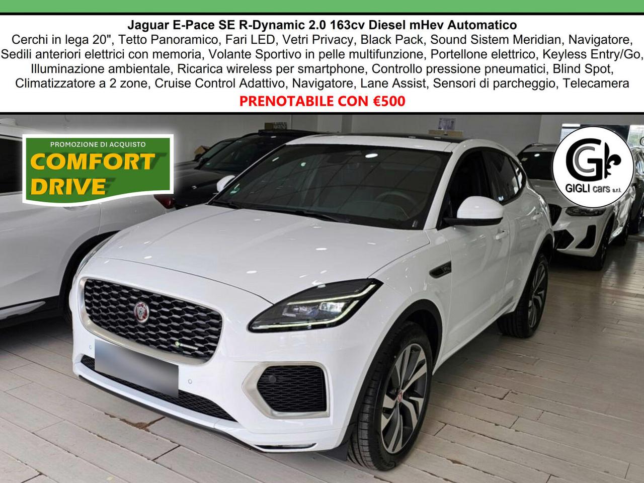Jaguar E-Pace R-Dynamic SE Navi Camera Tetto C.20" RDynamic
