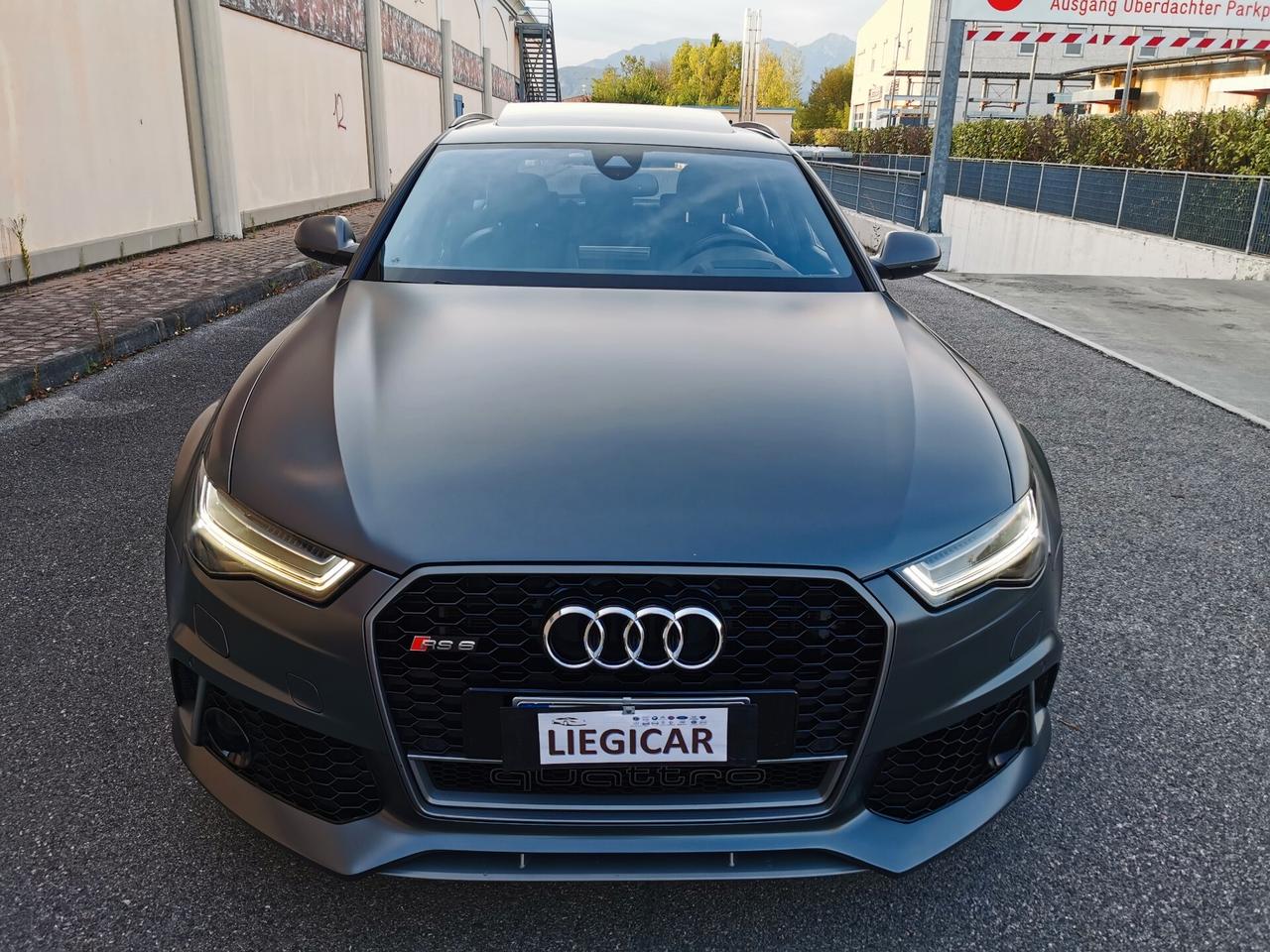 AUDI RS6 PERFORMANCE AKRAPOVIC CARBO UNIPROPRIETARIO GARANZIA