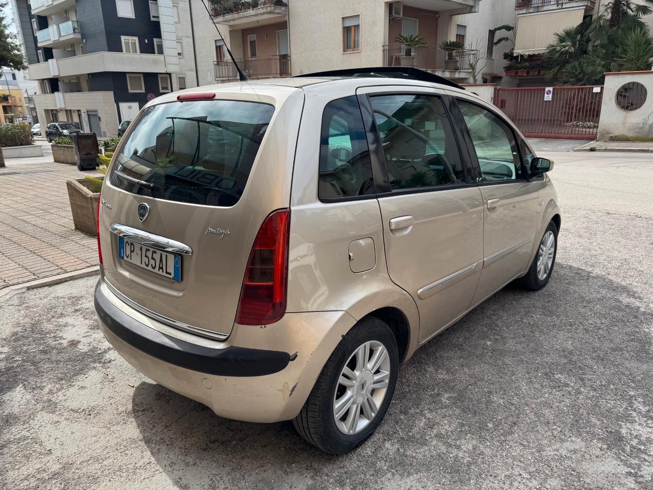 LANCIA MUSA 1.3 MJ 70 CV. E4 PLATINO TETTO+CERCHI