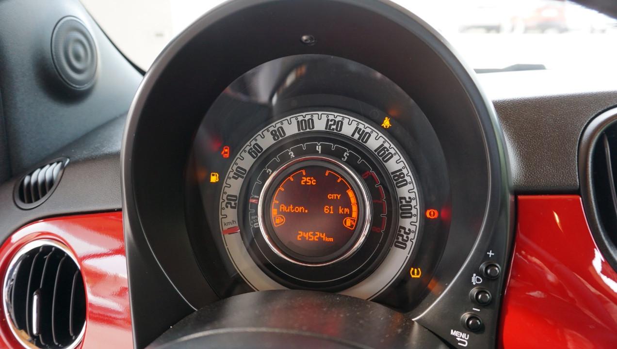 Fiat 500 1.0 hybrid (Red) 70cv