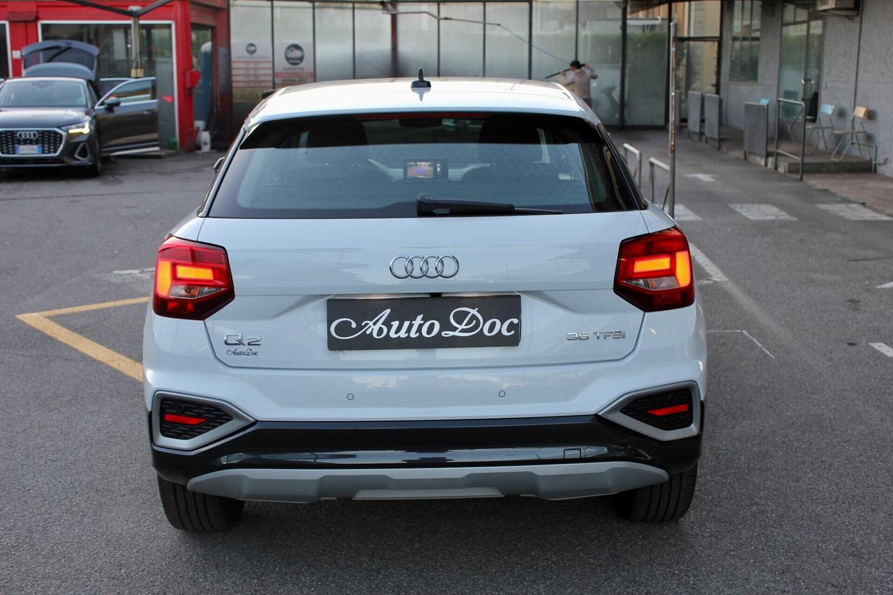 Audi Q2 35 TFSI S TRONIC ADVANCED GANCIO TRAINO