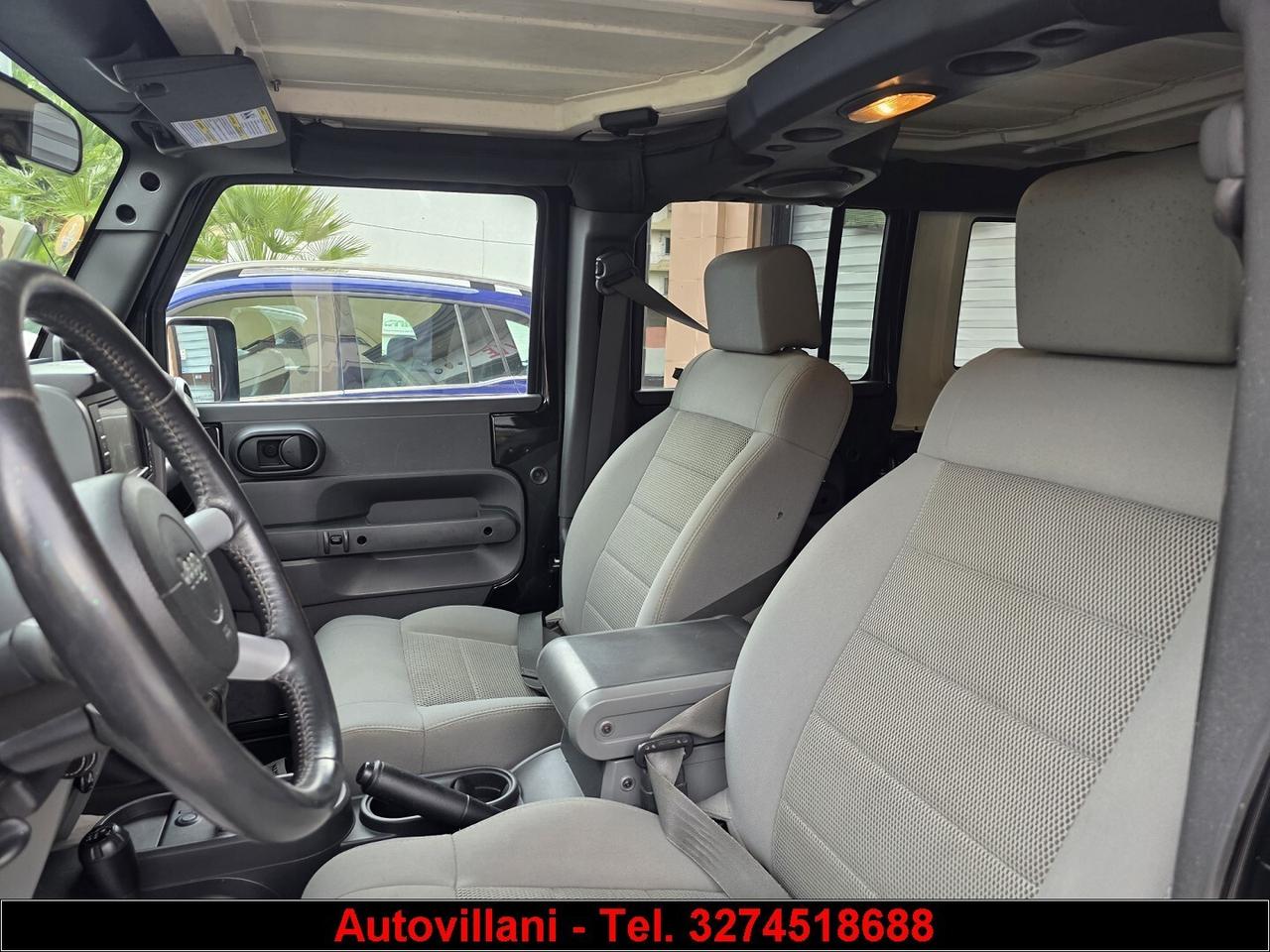 JEEP Wrangler Unlimited 2.8 CRD sahara cv 180