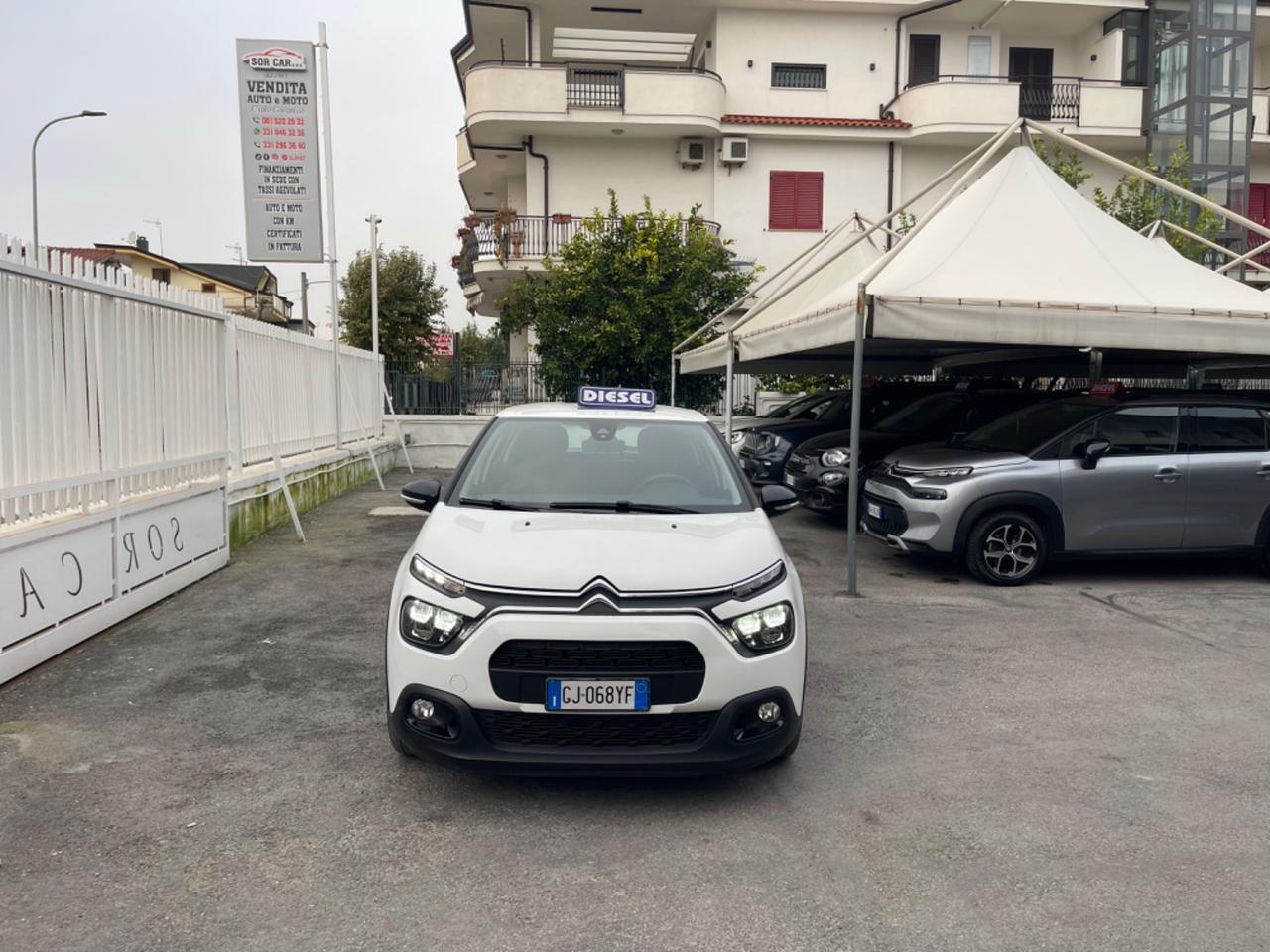 Citroen C3 BlueHDi 100 S&S Feel Pack KM CERTIFICATI!!!