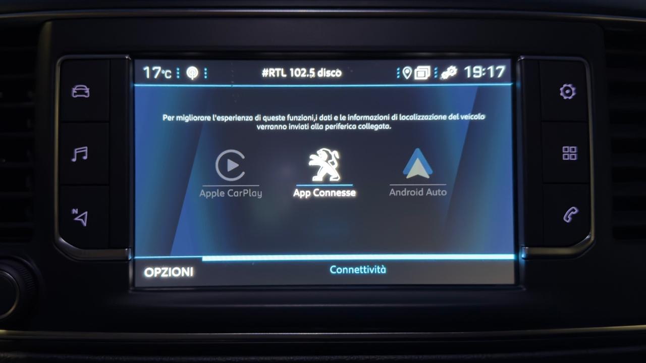 PEUGEOT TRAVELLER 2.0 BLUEHDI LONG BUSINESS VIP 177CV - OTTO POSTI, SEDILI IN PELLE ELETTRICI RISCADABILI, TETTO
