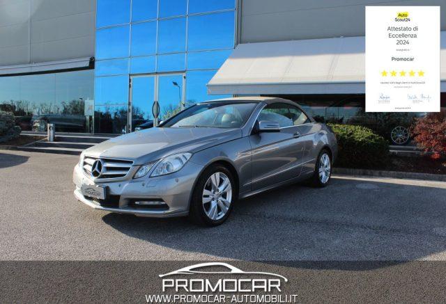 MERCEDES-BENZ E 250 CDI CABRIO BlueEFFICIENCY SPORT *MANUALE*