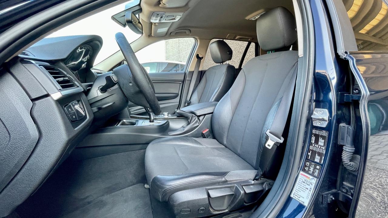BMW 320D TOURING X-DRIVE 2.0 SPORT 184CV - FULL LED, TURBINA NUOVA, DISTRIBUZIONE EFFETTUATA
