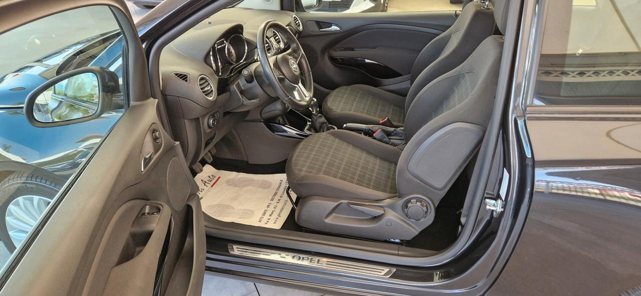 Opel Adam 1.2 70cv White/Black Link **Come Nuova**