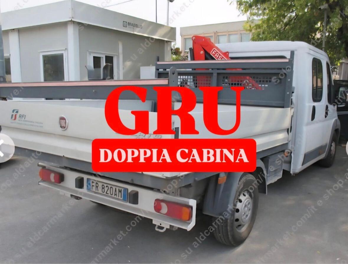 FIAT DUCATO MAXI 2.3 CASSONE 7 POSTI GRU