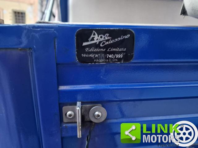 PIAGGIO Ape CALESSINO EDIZIONE LIMITATA!