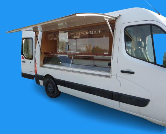 Furgone Renault Master III per la vendita di carne