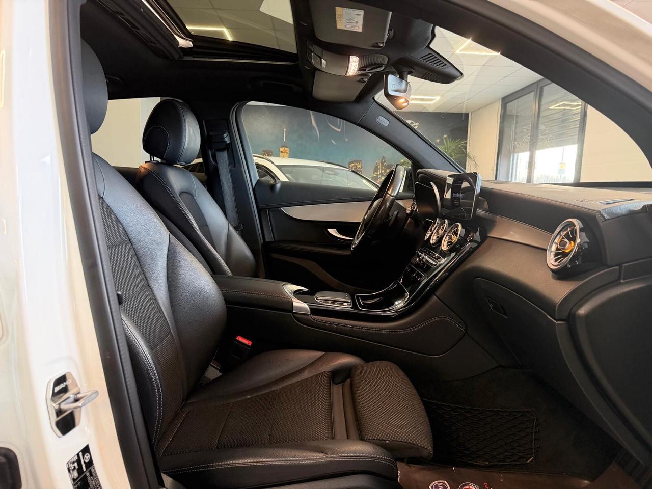 MERCEDES GLC 300D CUOPE' PREMIUM 4MATIC 2.0 245CV TETTO PELLE NAVI ANNO 2021