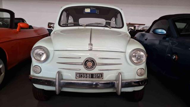 FIAT 600 d TARGA ROMA! ISCRITTA ASI!