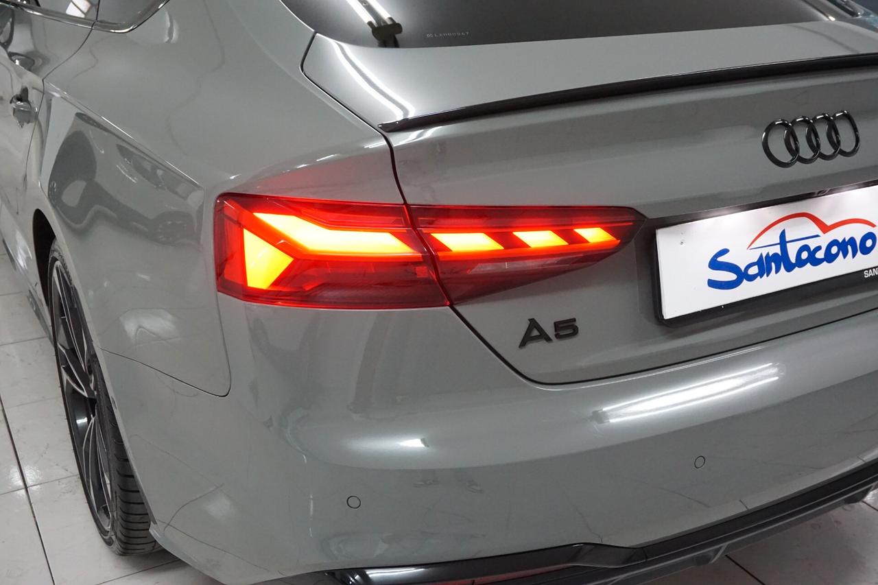 Audi A5 SPB 40 TDI quattro S tronic S line edition Identity Black