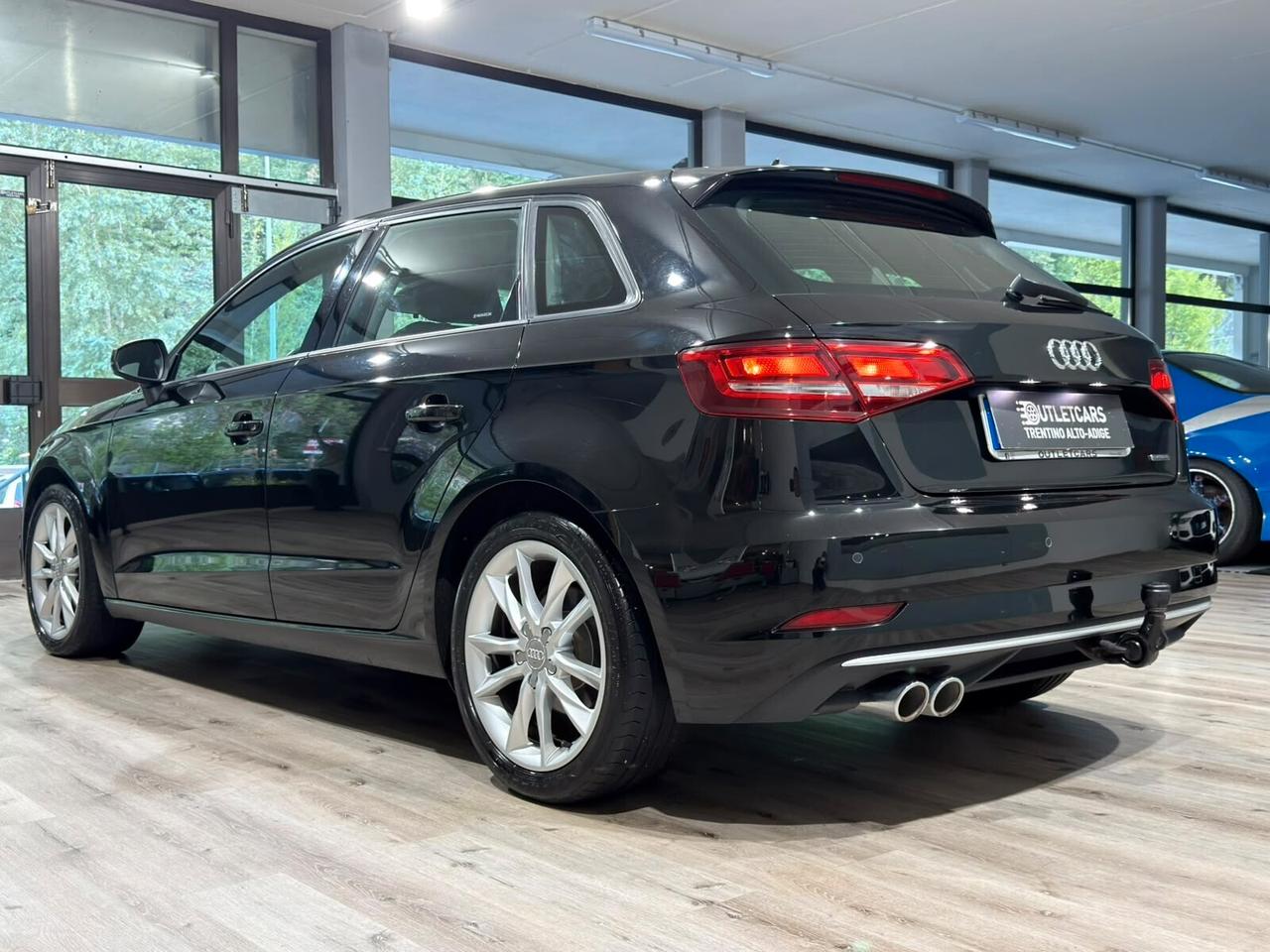 AUDI A3 SPB 2.0TDI 184CV QUATTRO S-TRONIC GANCIO