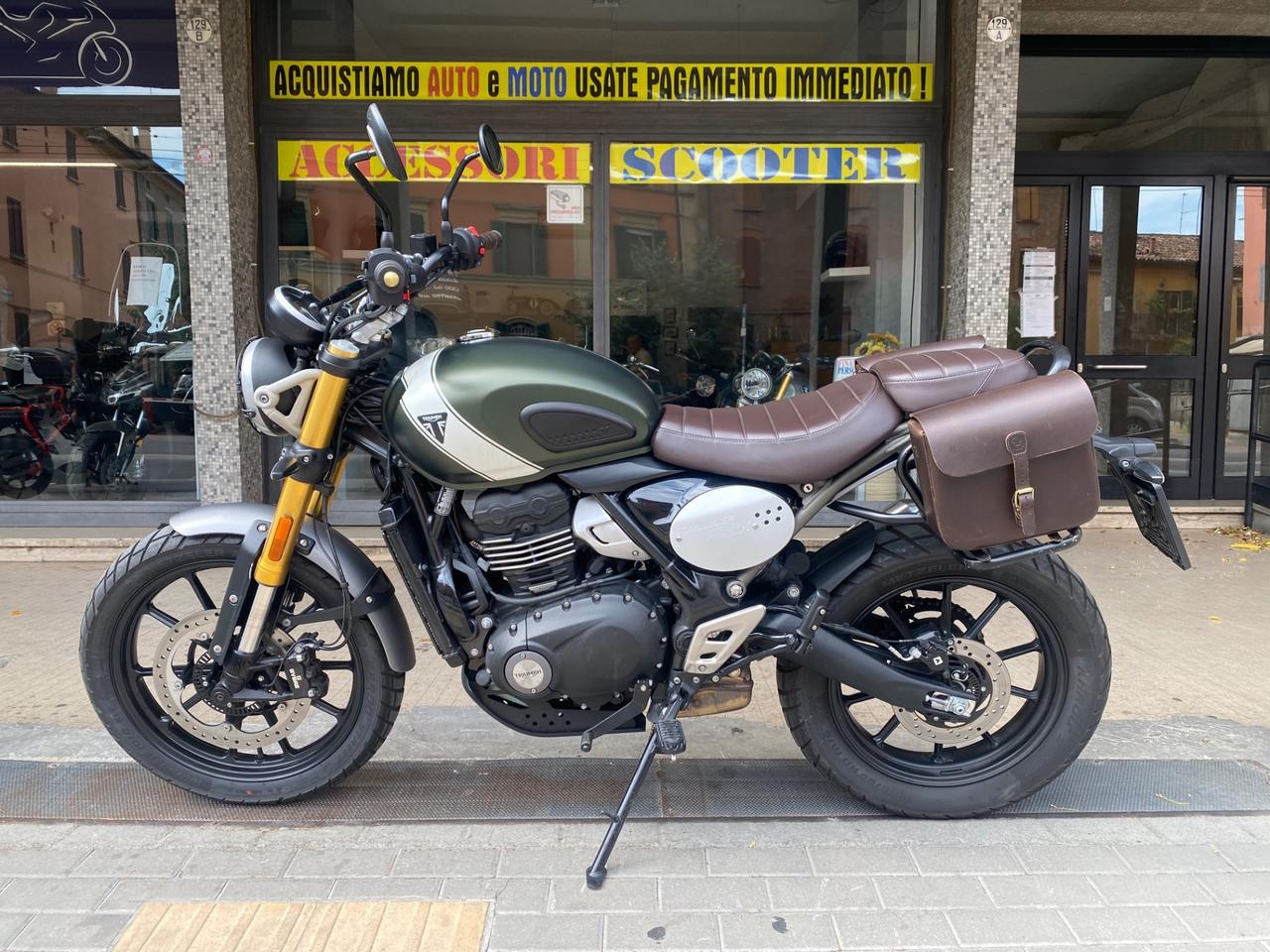 Triumph Scrambler 400 X anno 2024 km 3000 Come Nuova!