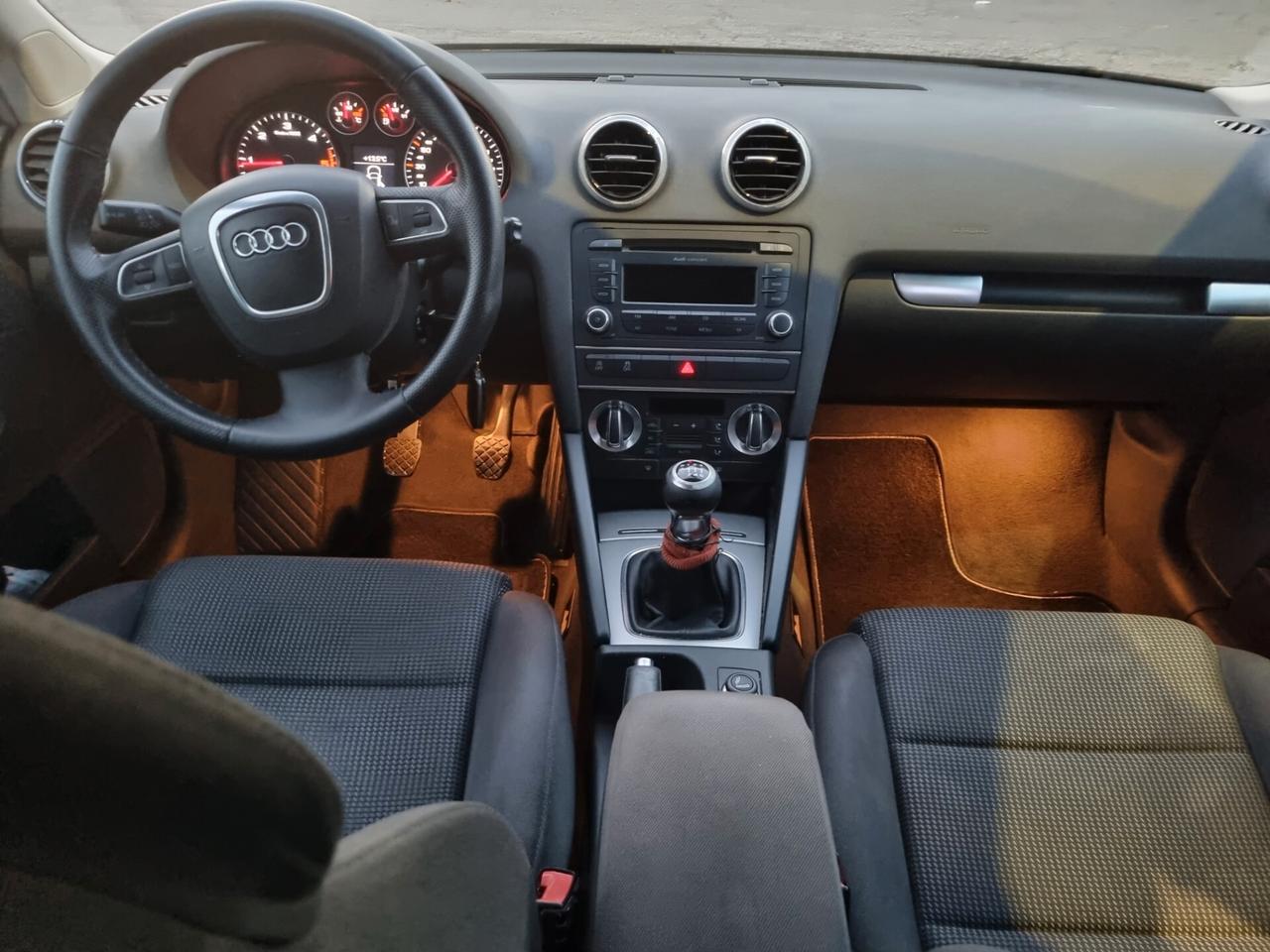 Audi A3 SPB 2.0 TDI 140cv 5 porte unico proprietario