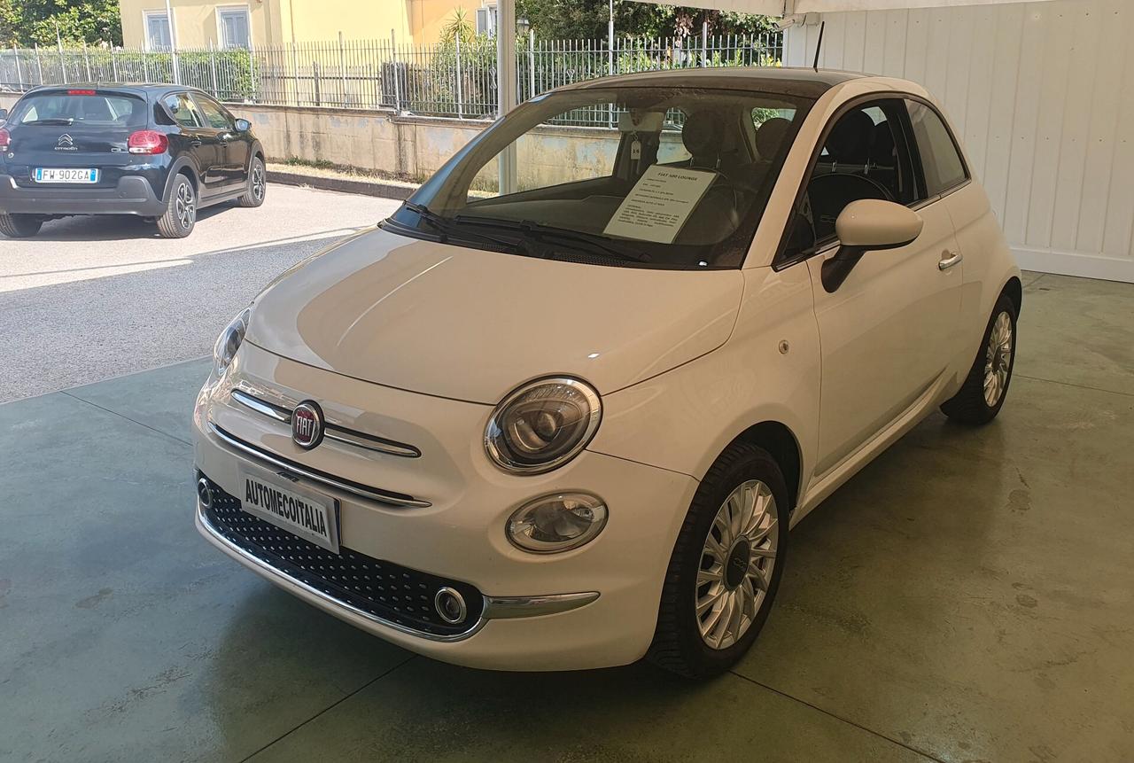 Fiat 500 LOUNGE 1.2 GPL - 2016 - KM:107 MILA!!!!!