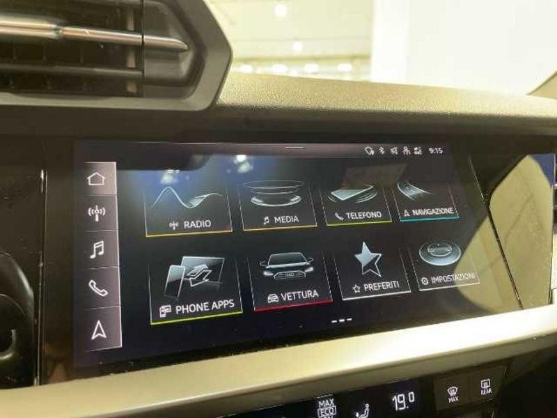 Audi A3 IV 2020 Sportback 35 1.5 tfsi mhev S line edition s-tronic