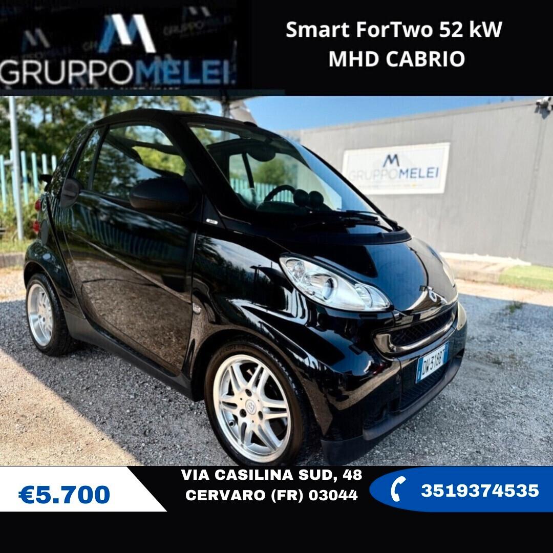 Smart ForTwo 52 kW MHD CABRIO