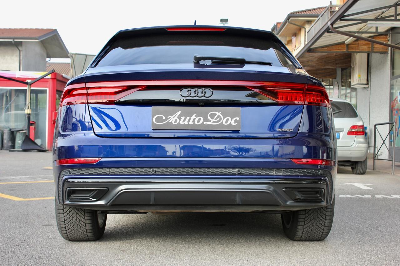 Audi Q8 50 TDI 286 CV quattro Sport INTERNO PELLE MARRONE S LINE TETTO PANOR.