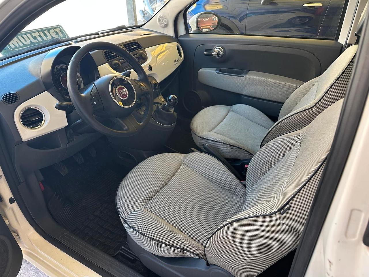 Fiat 500 1.3cc diesel 12 mesi garanzia-2012