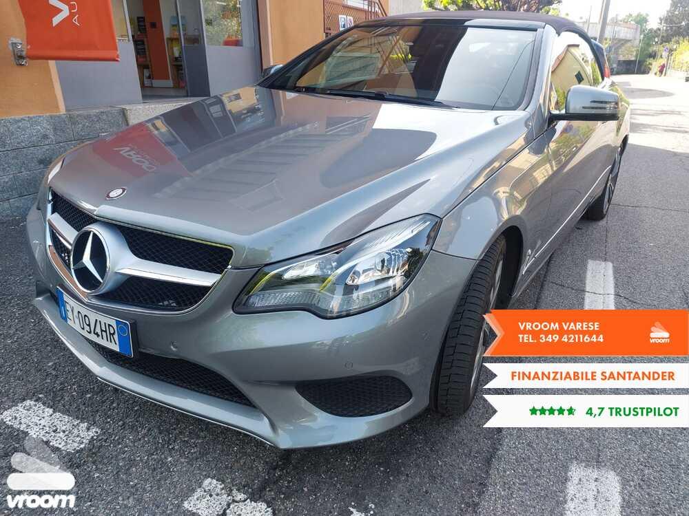 Mercedes-benz E 200 Cabrio Sport Euro 6b