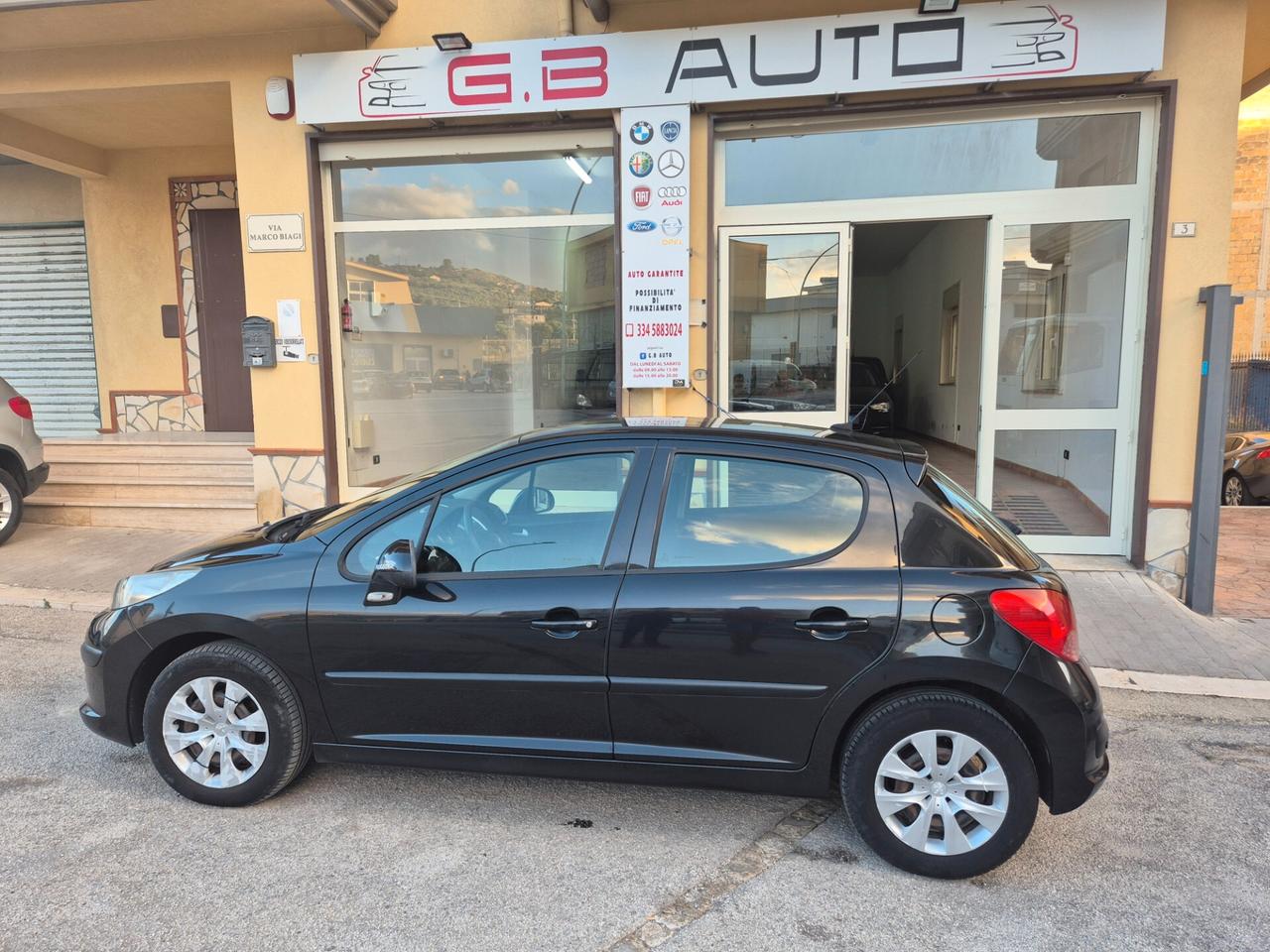 PEUGEOT 207 1.6 HDI 90 CV MOLTO BELLA KM 160000 CERTIF