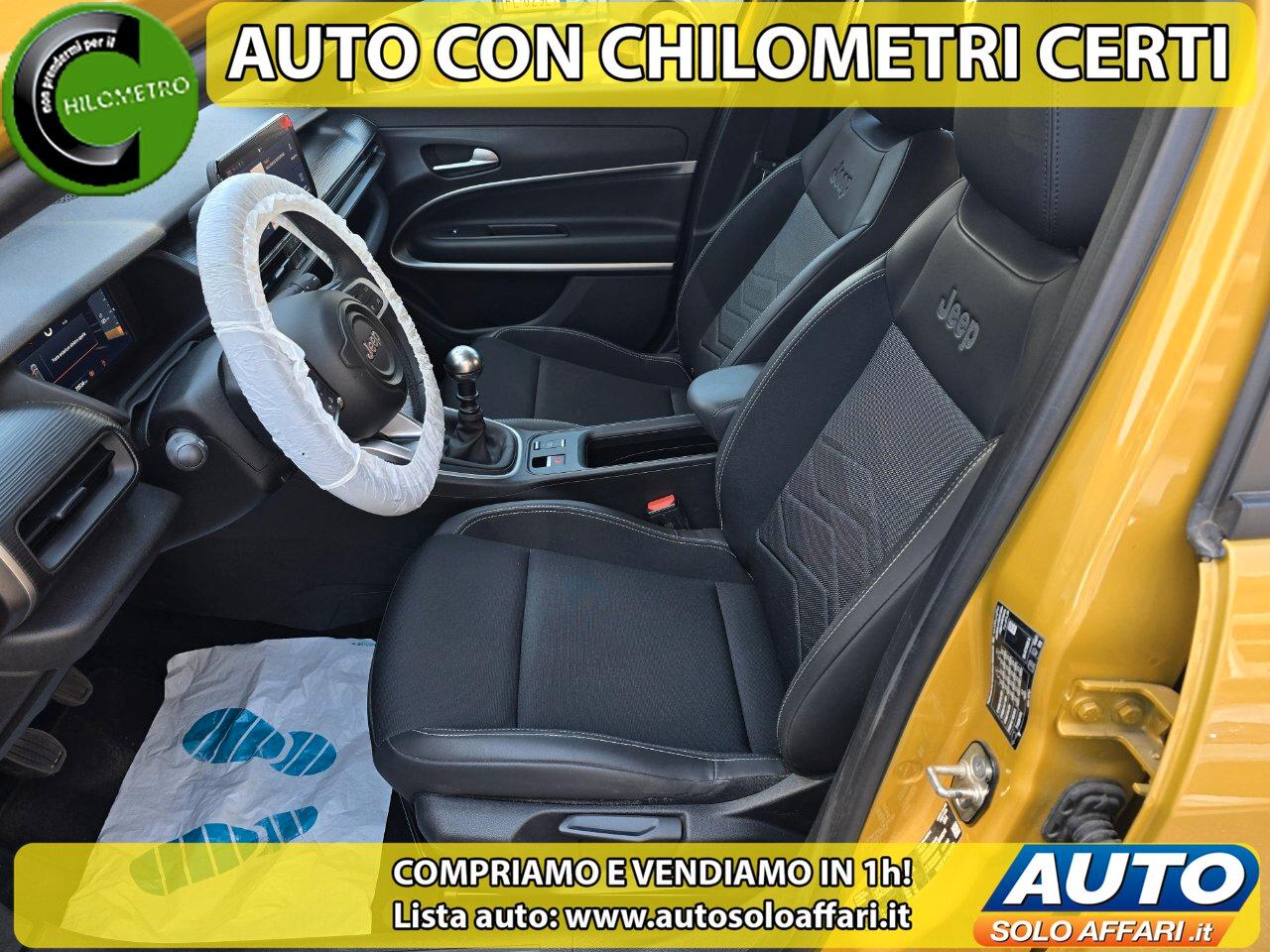 Jeep Avenger 1.2 T ALTITUDE 100CV 20.000KM TAGLIANDI JEEP EURO6E NAVI/FULL LED/PERMUTE