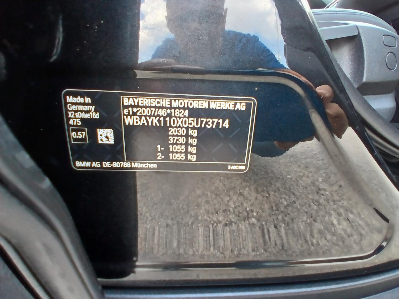 Bmw X2 SDRIVE 16D AUTO 2021