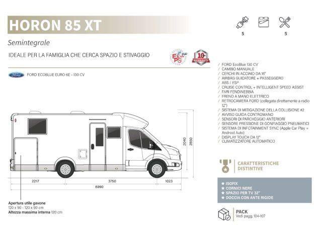 CI INTERNATIONAL HORON 85XT
