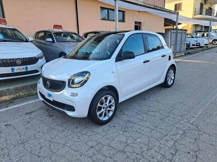 Smart ForFour 1.0 Passion Total White PELLE/TETTO