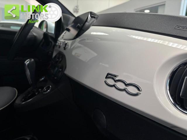 FIAT 500 1.2 Dualogic Pop NEOPATENTATI, KM CERT.