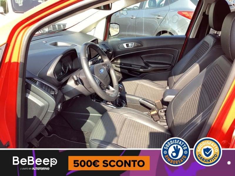 Ford EcoSport 1.5 ECOBLUE TITANIUM S&S 95CV MY20.25