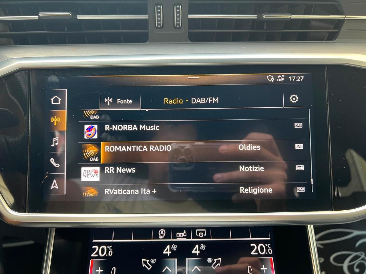 AUDI S6 AVANT 3.0 TDI MHEV 349CV QUATTRO ALCANTARA NAVI CAM360° ANNO 2020