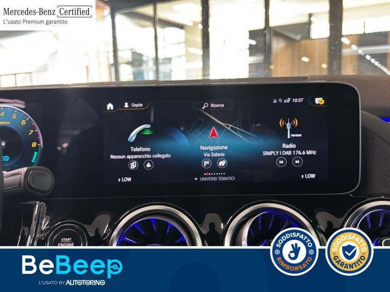 Mercedes-Benz GLA 250 E PHEV (EQ-POWER) SPORT PLUS AUTO