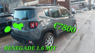Jeep Renegade limited incidentata sinistrata mondialcars