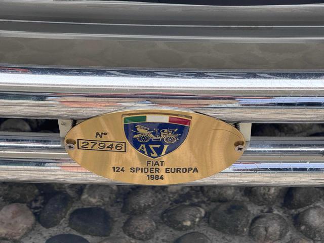 FIAT 124 Spider spidereuropa azzurra